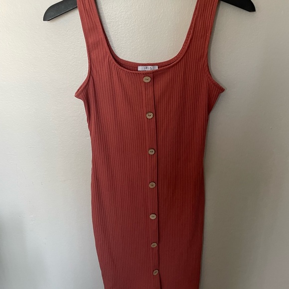 iris Dresses & Skirts - Pastel Orange midi dress